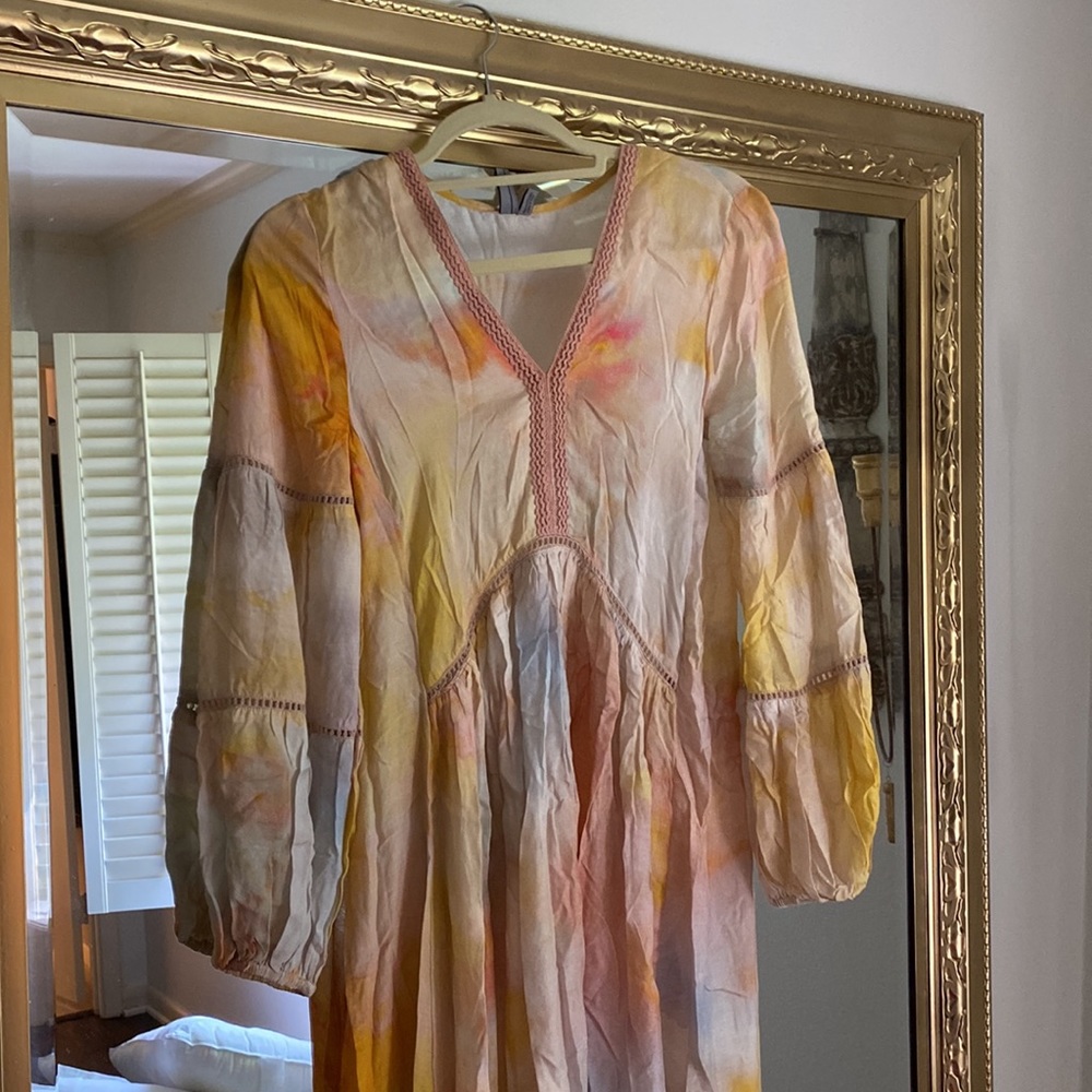 Anthropologie Bl-nk Celestine tie dye maxi
dress new blank London - Picture 6 of 10